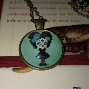 🌸Sugar skull necklace 🌸